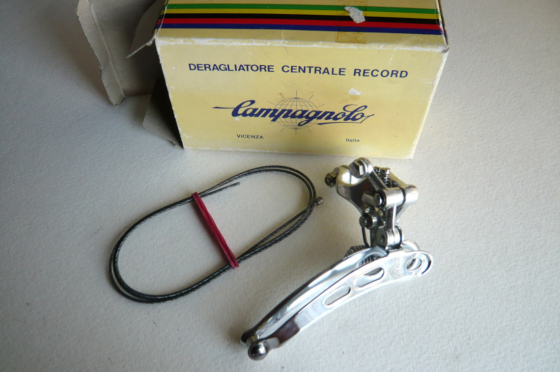 ITALY 70's STEEL DERAILLEURS WIRES GUID NOS Details about   CAMPAGNOLO NUOVO RECORD C.P 