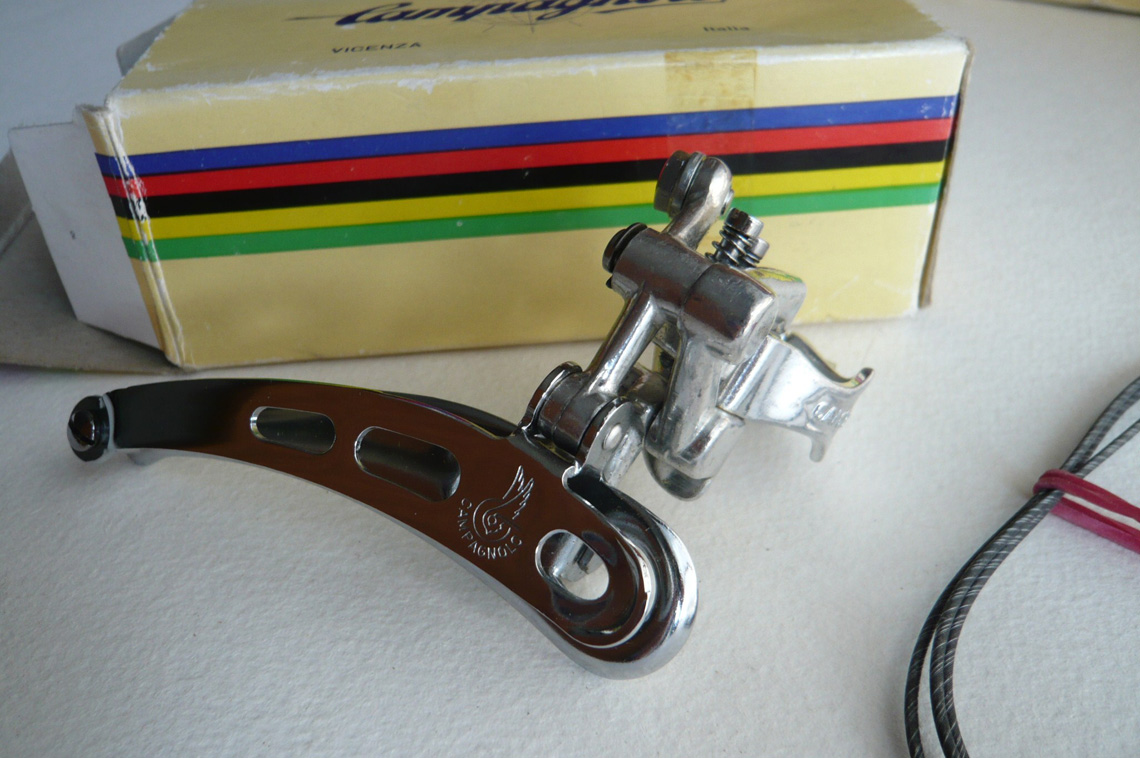 ITALY 70's STEEL DERAILLEURS WIRES GUID NOS Details about   CAMPAGNOLO NUOVO RECORD C.P 