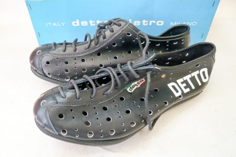 Detto Pietro Vintage Cycling Shoes size 37 - Classic Steel Bikes