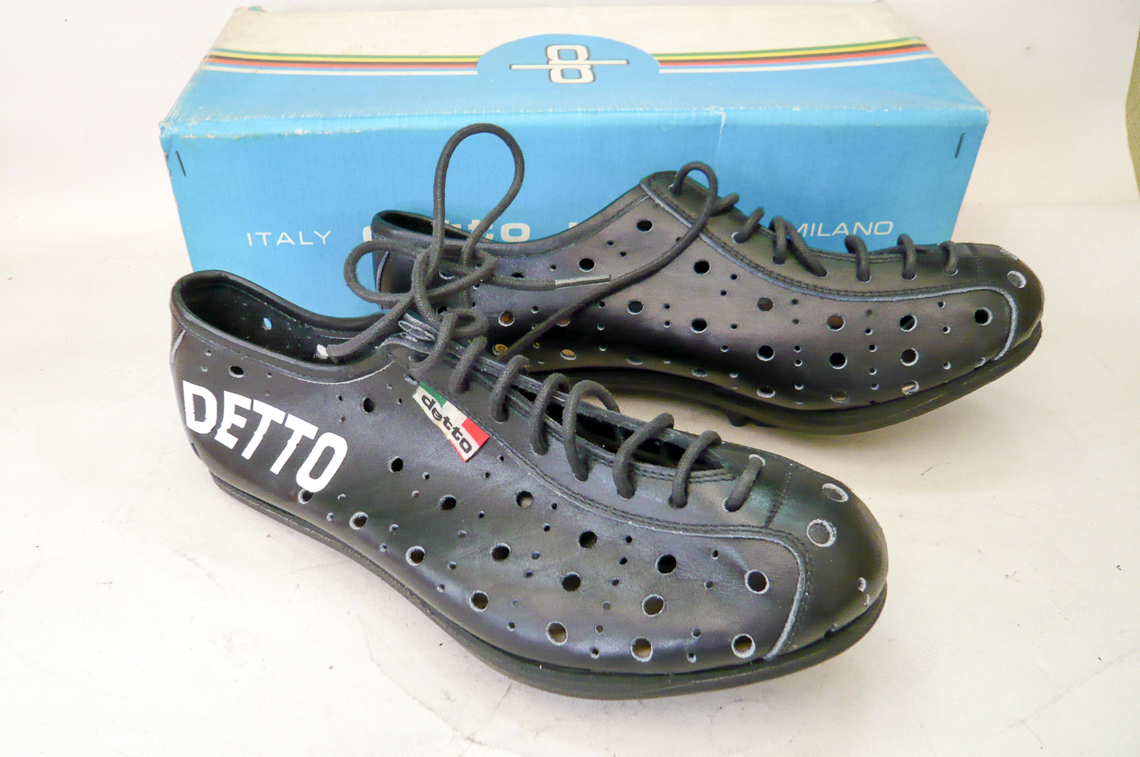 Detto Pietro Vintage Cycling Shoes size 