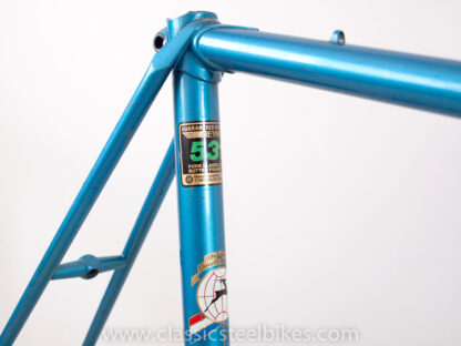 Gazelle Champion Mondial AB-Frame Baikal Blue Campagnolo