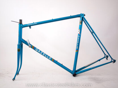 Gazelle Champion Mondial AB-Frame Baikal Blue Campagnolo