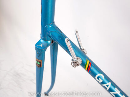 Gazelle Champion Mondial AB-Frame Baikal Blue Campagnolo