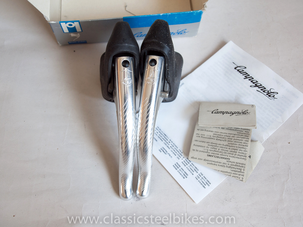 Campagnolo C-Record Brake Levers NOS - Classic Steel Bikes