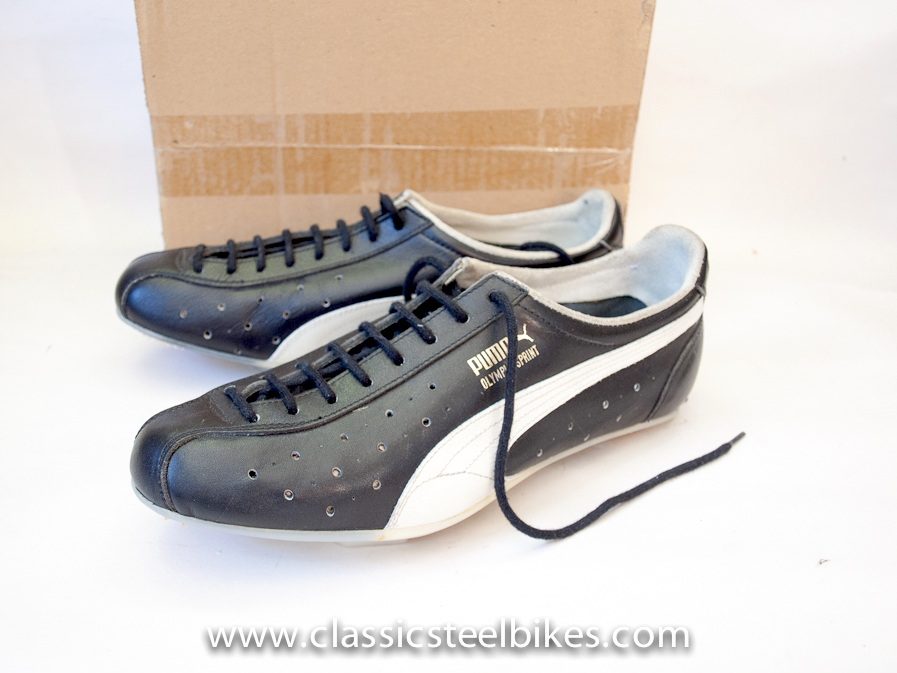 Puma Olympia Sprint Cycling Shoes size 42 - Classic Steel Bikes