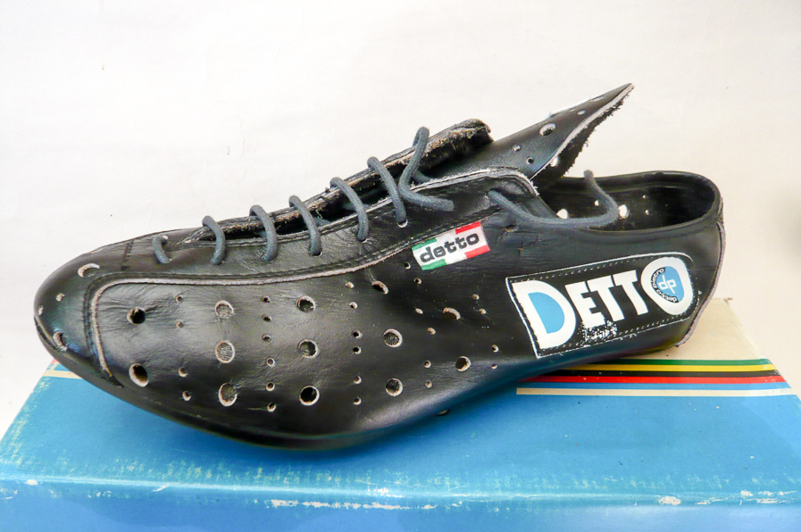 Detto Pietro Classic Cycling Shoes size 42 - Classic Steel Bikes