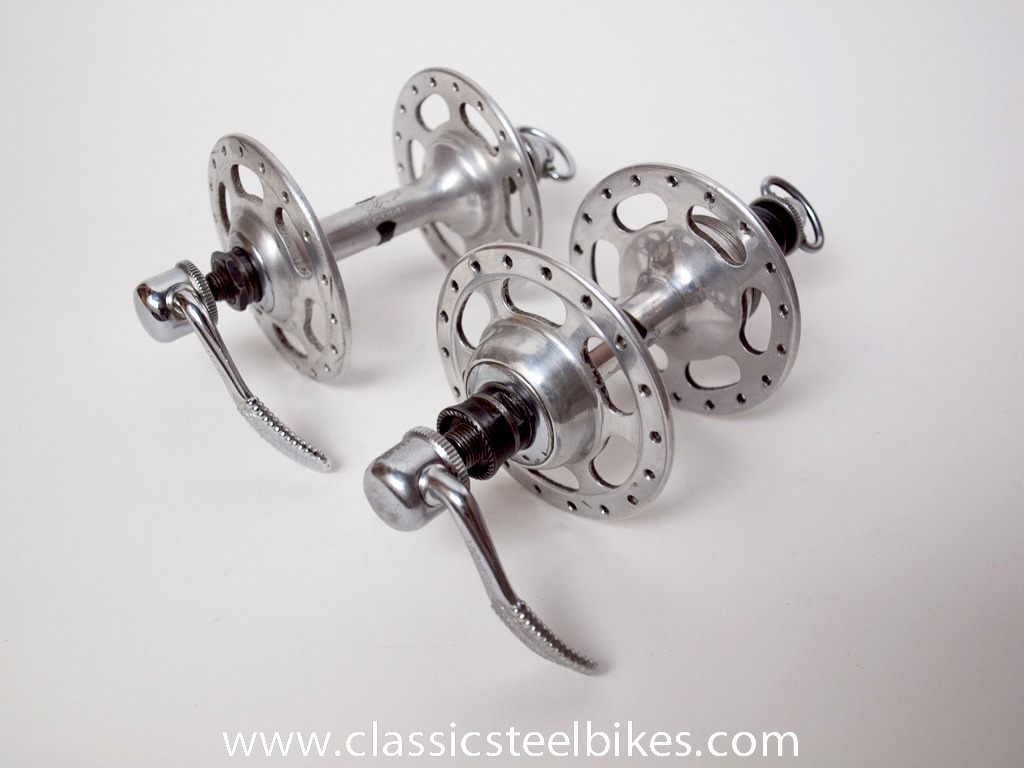 Campagnolo Record Hubset High Flange 36 Holes - Classic Steel 