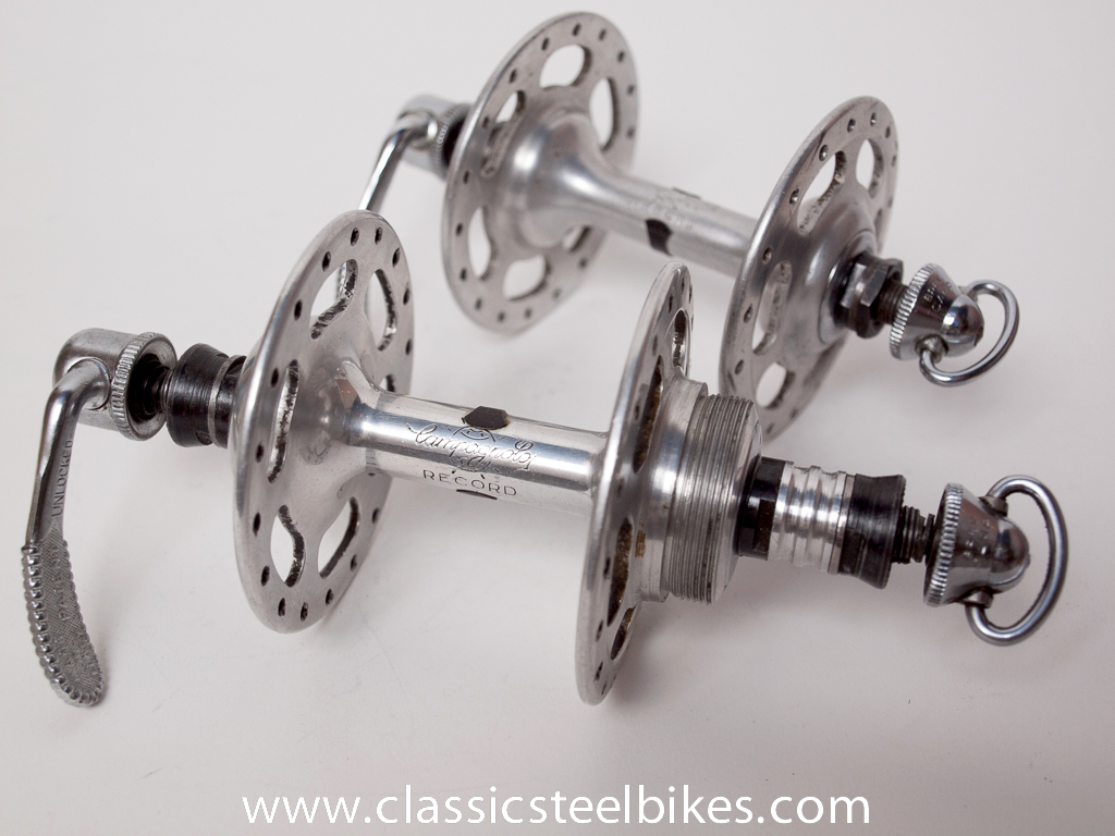 Campagnolo Record Hubset High Flange 36 Holes - Classic Steel Bikes