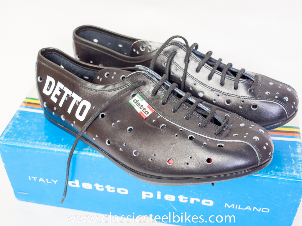 Detto Pietro Cycling Shoes size 40 - Classic Steel Bikes