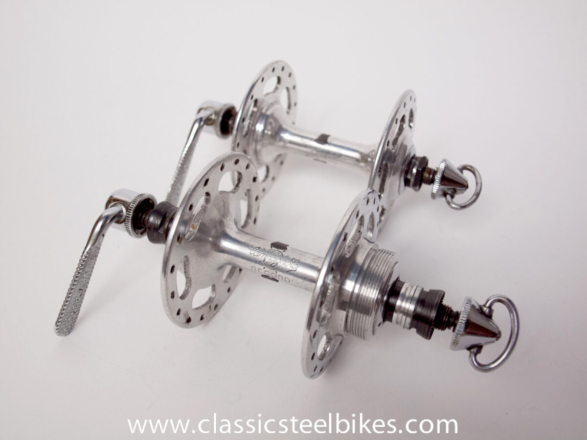 Campagnolo Record Hubs High Flange - Classic Steel Bikes Campagnolo Record Hubs High Flange - Classic Steel Bikes