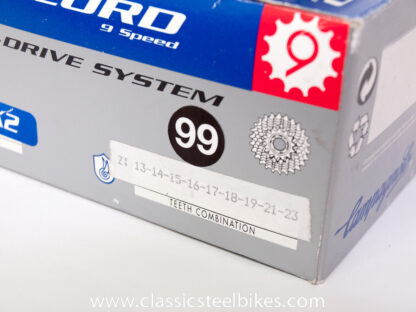 Campagnolo Record 9 speed Exa Drive Cassette - Image 5