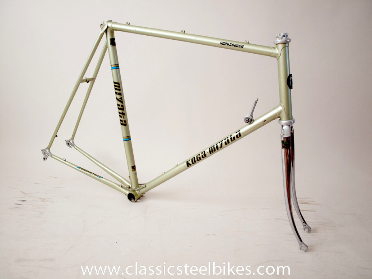 Koga Miyata Gents Racer Frame Size 63 ct Classic Steel Bikes