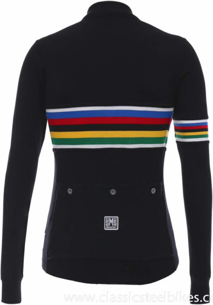 Santini UCI Long Sleeve Merino Wool Jersey