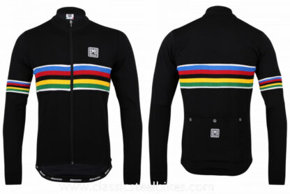 Santini UCI Long Sleeve Merino Wool Jersey