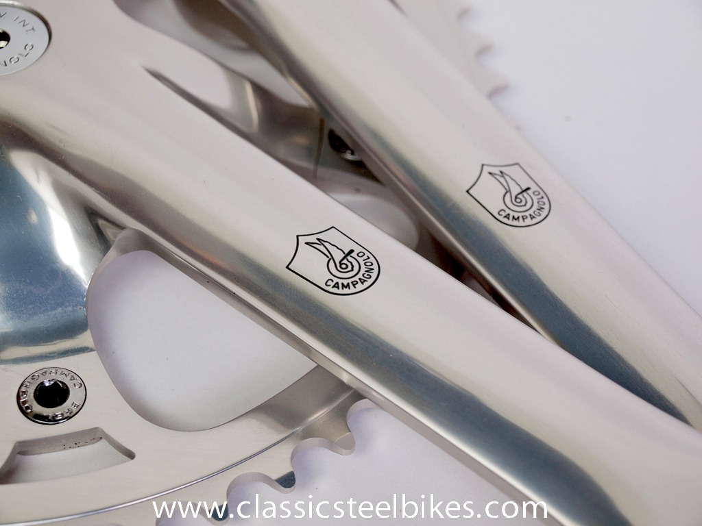 Campagnolo C-Record Pista Crankset - Classic Steel Bikes Campagnolo C-Record Pista Crankset - Classic Steel Bikes